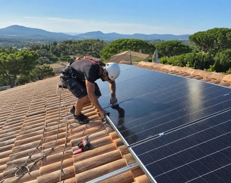 Installateur panneaux solaires Pérols — pose photovoltaïque sur toiture