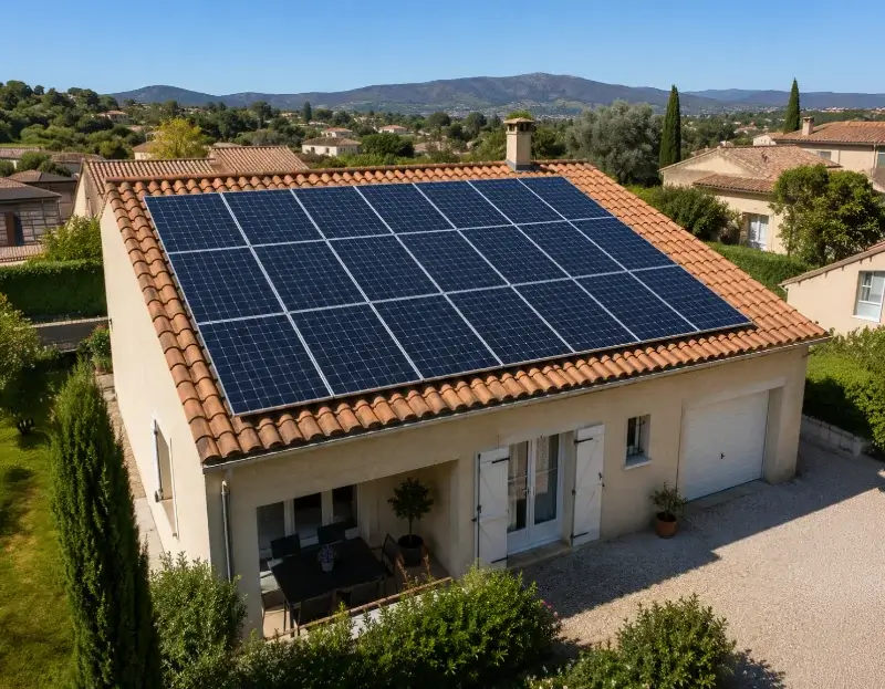 Prime à l'autoconsommation panneaux solaires Pérols — aide financière de l'État